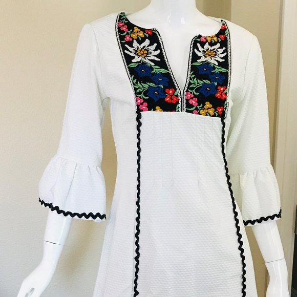 ALFRED SHAHEEN Dresses & Skirts - VINTAGE 1970'S ALFRED SHAHEEN MISS K  SEER-SUCKER